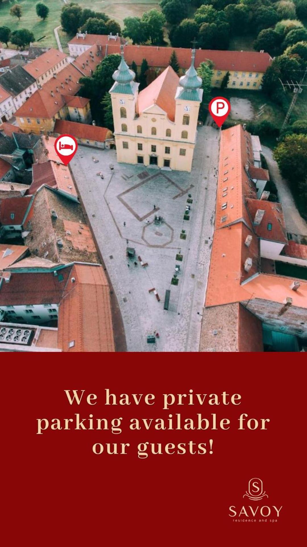 Savoy Residence Osijek Exterior foto